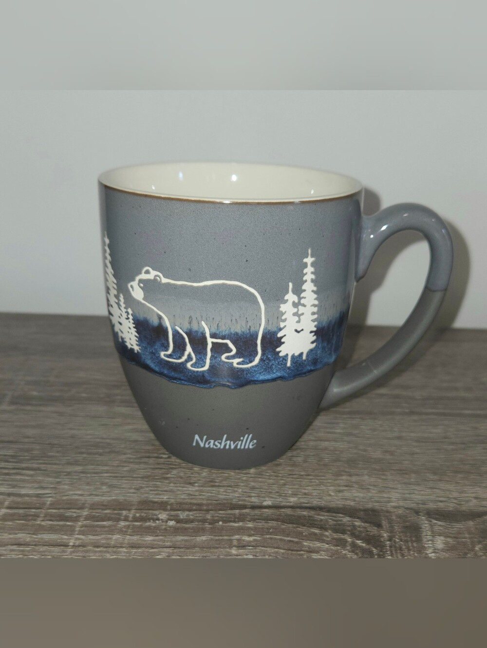 Cape Shore Nashville Coffee Tea Mug Cup with Bear SEE PICTURES.